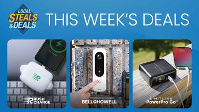 Local Steals & Deals: Cutting Edge Tech with Rush Charge Comet, PowerPro Go, and Bell + Howell