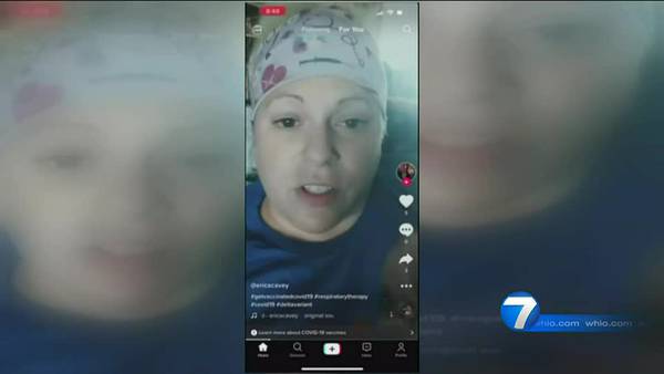 Respiratory therapist uses TikTok to urge younger generation to get vaccinated