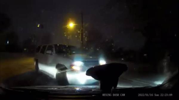 Dash cam video released of collision on Springfield street