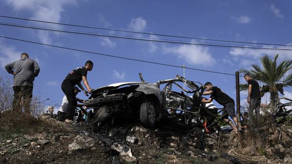 Israeli army says airstrikes in northern West Bank kill 9 Palestinian militants