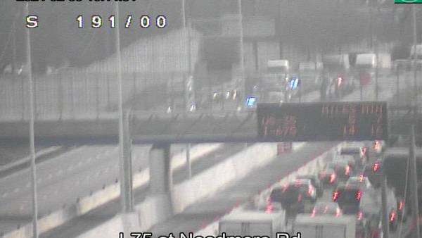 TRAFFIC ALERT: Lanes on I-75 in Harrison Township restricted due to 5 vehicle crash 