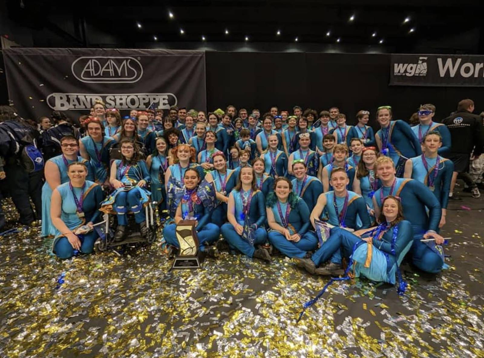 Miamisburg high school bands finish 2nd in WGI World Championships in