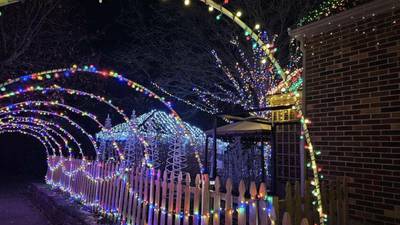 Family frustrated over Christmas light controversy after being ordered to take down part of display