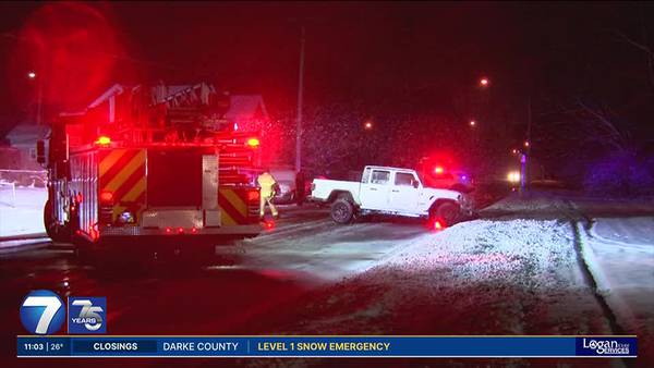 Several crashes reported across Miami Valley during heavy snowfall