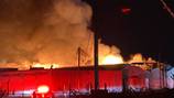 Firefighters battle fire at historic Wright Company airplane factory 