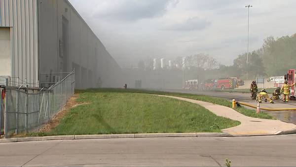 Smoke pours from large trash fire at Montgomery County waste facility 