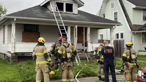 Firefighters on scene of house fire in Springfield