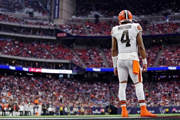 Browns get touchdowns from defense, special teams in Deshaun Watson’s 1st game back from suspension