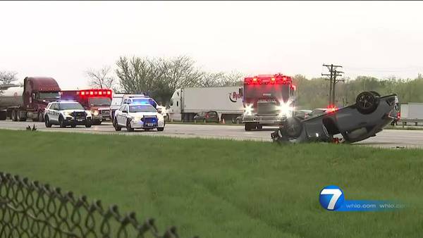 Chief: Man shot, killed by police pointed gun at officers after crash on I-75 in Moraine