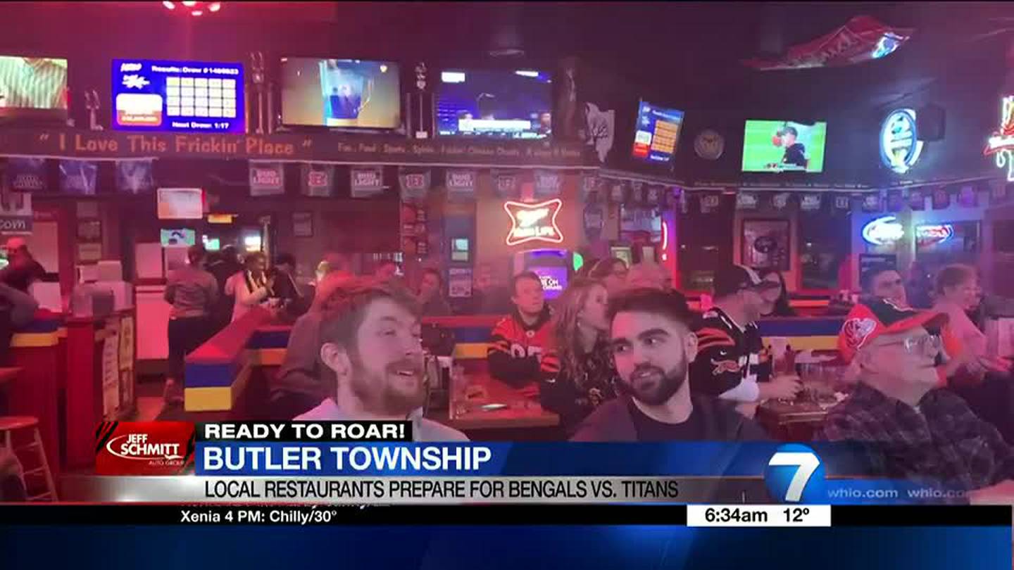 Local sports bars gear up for Bengals game – WHIO TV 7 and WHIO Radio