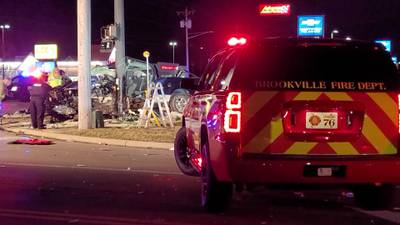 PHOTOS: 1 dead after crash on Arlington Road in Brookville 