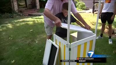 Kettering boy’s lemonade stand goes missing; man helps build him a new one