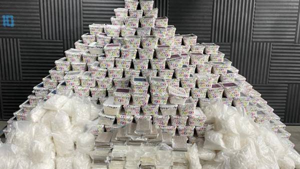 Feds seize nearly 2 tons of meth in record-setting LA bust linked to Mexican cartel