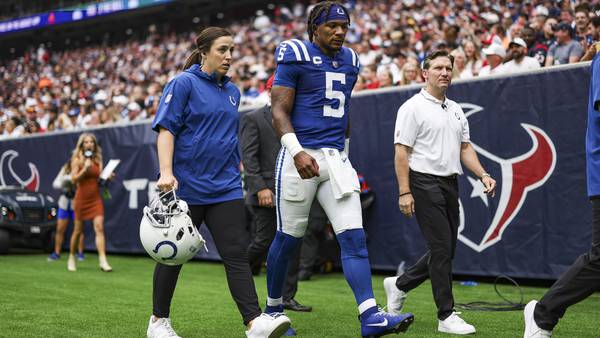 Colts rule out QB Anthony Richardson with concussion, will start Gardner Minshew vs. Ravens
