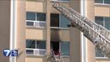 ‘I don’t feel safe;’ Fire at high-rise apartment complex second in a year, residents say 