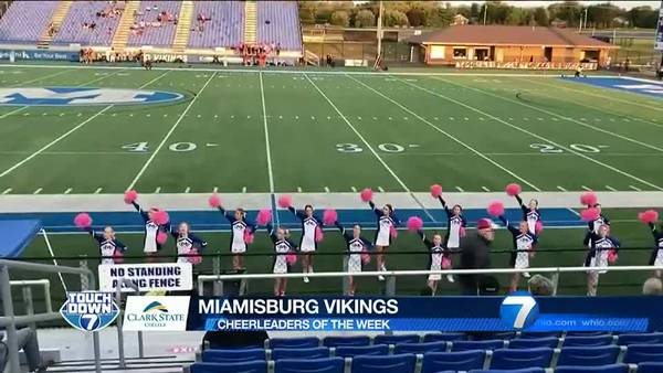 Cheerleaders of the Week- Week 9: Miamisburg High School