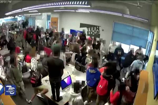 New video shows large fight between teenagers inside Dayton Metro Library branch