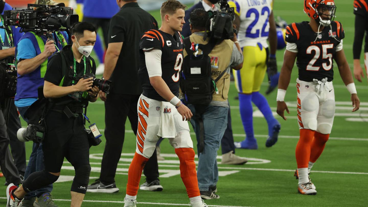 Joe Burrow Reacts After Cincinnati Bengals Lose Super Bowl LVI