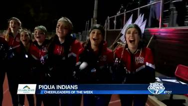 Week 13: Piqua Indians Cheerleaders