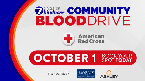 7 Circle of Kindness hosting blood drive with American Red Cross Today