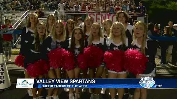 Week 9: Valley View Spartans Cheerleaders