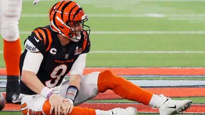 Reports: Bengals QB Burrow will not need surgery on knee injured in Super Bowl