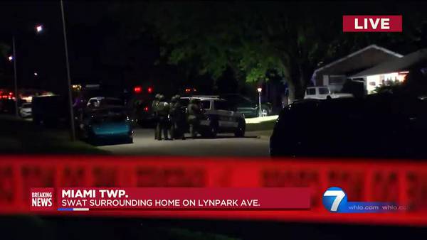 SWAT responding after shooting in Miami Township; Woman barricaded inside home, police say
