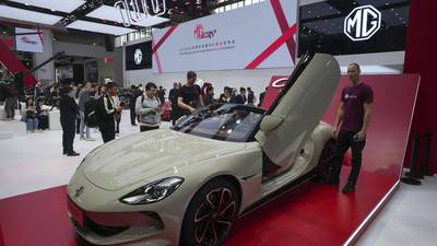 Electric cars and digital connectivity dominate at Beijing auto show