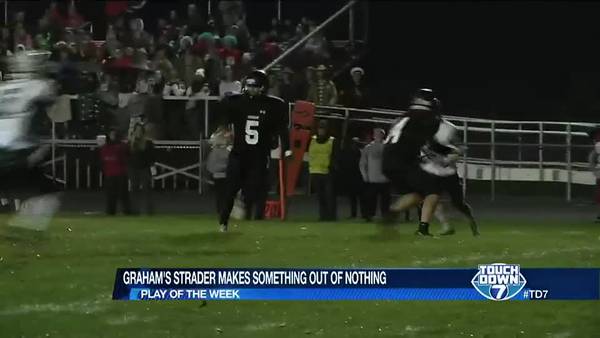 Week 10: Graham's Caden Strader creates a TD out of busted play