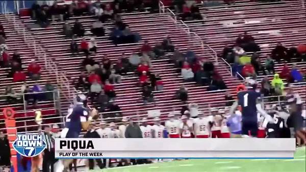 Week 6: Play of the Week- Piqua High School