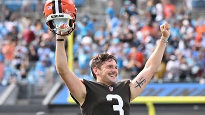 Browns kicker named AFC Special Teams Player of the Week