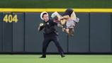 Reds fan tasered after running onto field, doing backflip no longer facing charges