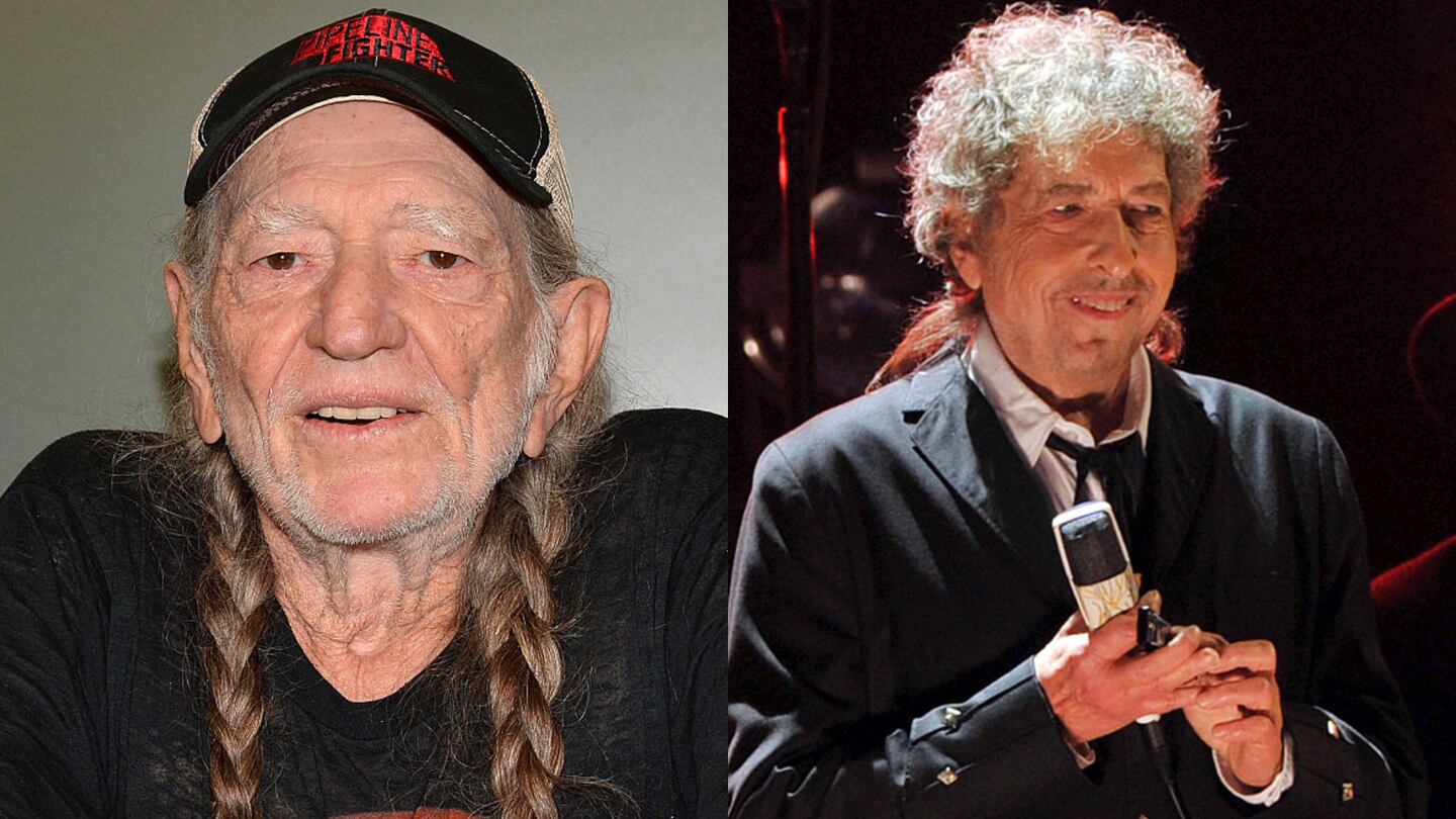 Bob Dylan co-headlining Willie Nelson's Outlaw music fest - Los Angeles  Times