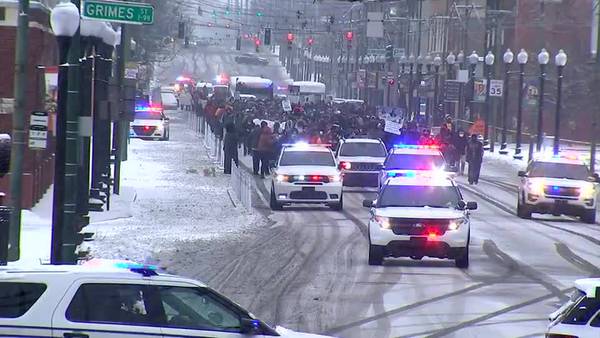 Hundreds take to streets of Dayton honoring the legacy of Martin Luther King, Jr.