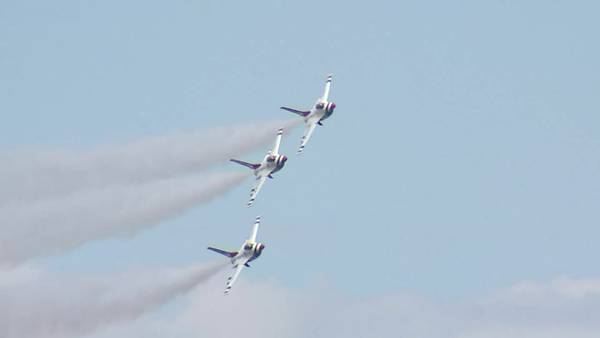 USAF Thunderbirds arrive in Miami Valley ahead of CenterPoint Energy Dayton Air Show
