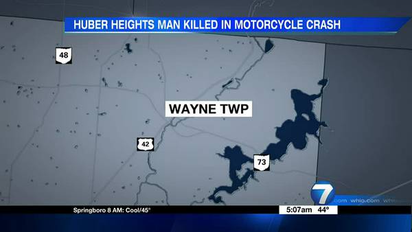 Huber Heights man killed in motorcycle accident in Warren County 
