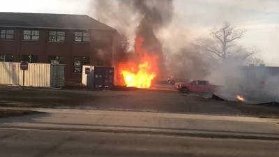 PHOTOS: Large emergency response after explosion in Springfield 