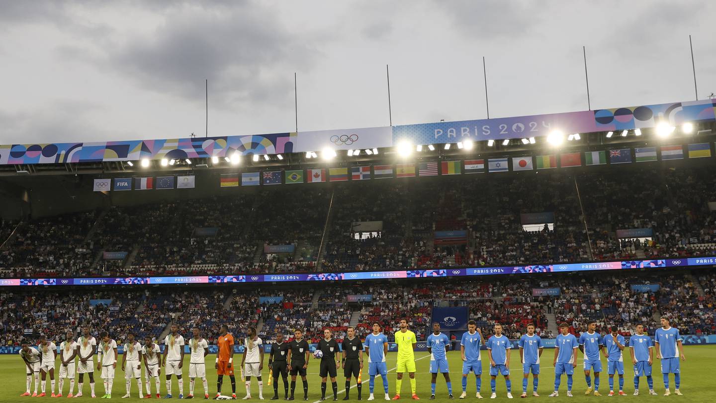 Israel's national anthem loudly jeered before soccer match...