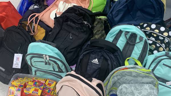 Local area school district to hand out free backpacks today