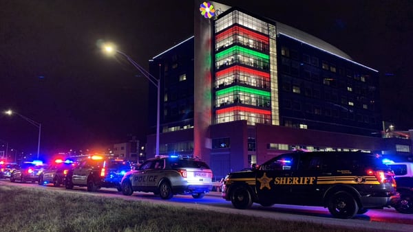 Operation Santa Sleigh caravan lights up Dayton Children’s Hospital