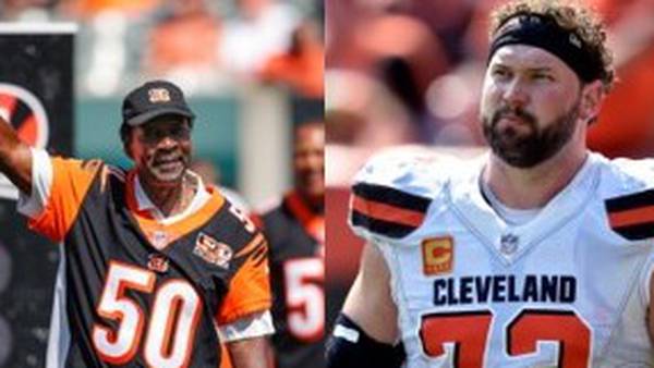 Former Bengals, Browns players inducted into NFL Hall of Fame