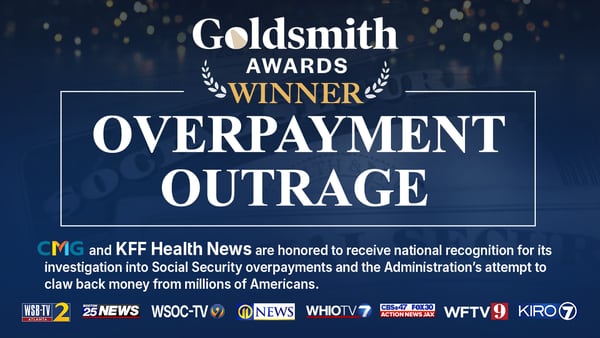 WHIO-TV wins national Goldsmith Award for exposing Social Security overpayments