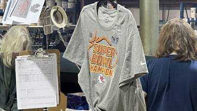 Chiefs’ Super Bowl championship t-shirts being made in Miami Valley 