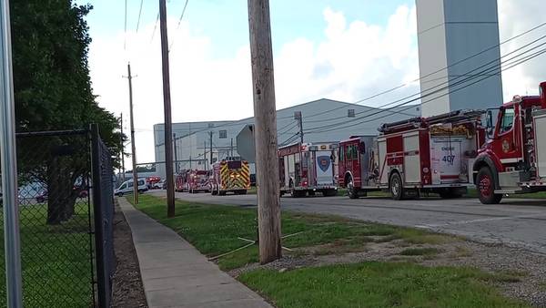 Large fire response called to Wilmington Air Park 
