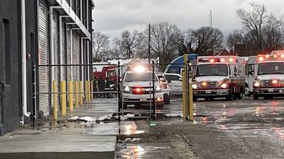 PHOTOS: Large investigation involving hazmat fire crews underway at Dayton business