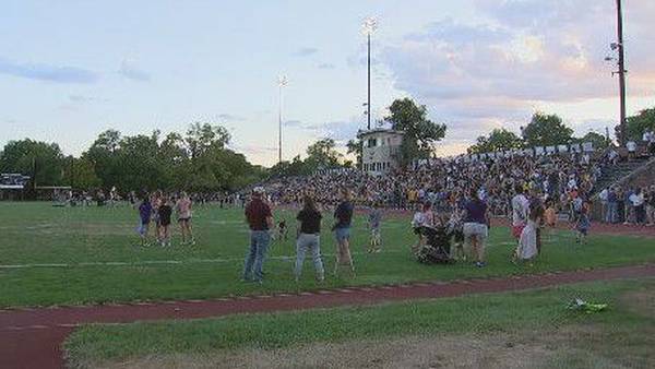 Drought means no bonfire as part of area high school’s homecoming parade festivities