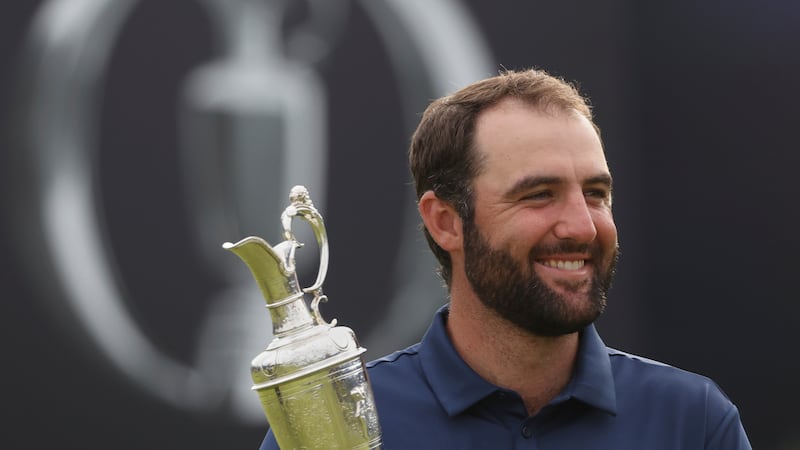 Scottie Scheffler joins Tiger Woods by winning PGA Tour player of the year for 4th straight year