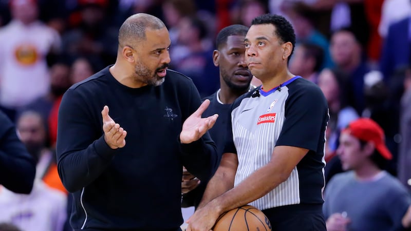 Rockets coach Ime Udoka fined for slamming refs after overtime loss to Denver