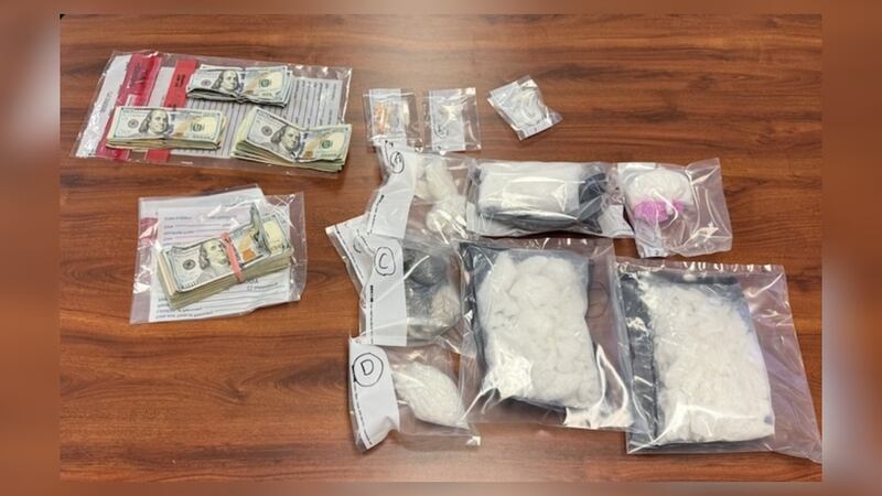 Enough fentanyl to kill 800 people, pounds of meth found during search