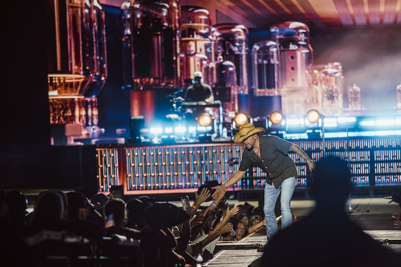 Check out these photos of Jason Aldean, Travis Tritt, and many more from Saturday at Country Concert '26 in Fort Loramie, Ohio